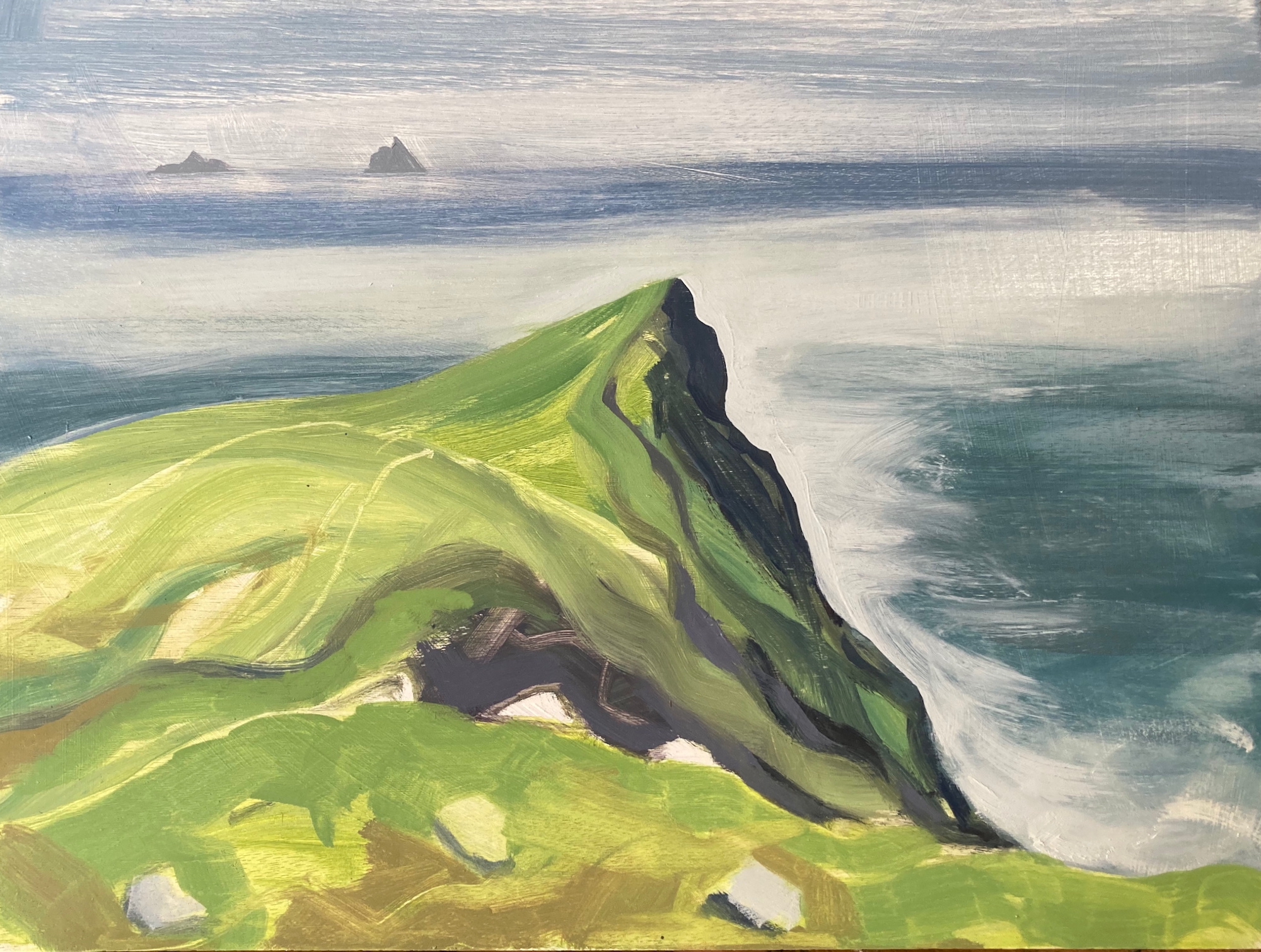 County Kerry: Bray Head and the Skelligs