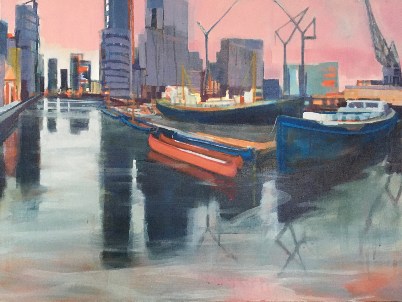 WBS: Canoes and Construction, Canary Wharf