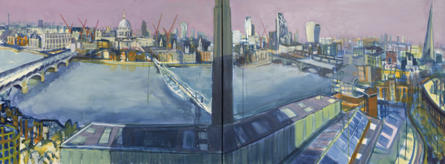 Blavatnik Panorama (Tate Modern View North), 2017 SOLD
